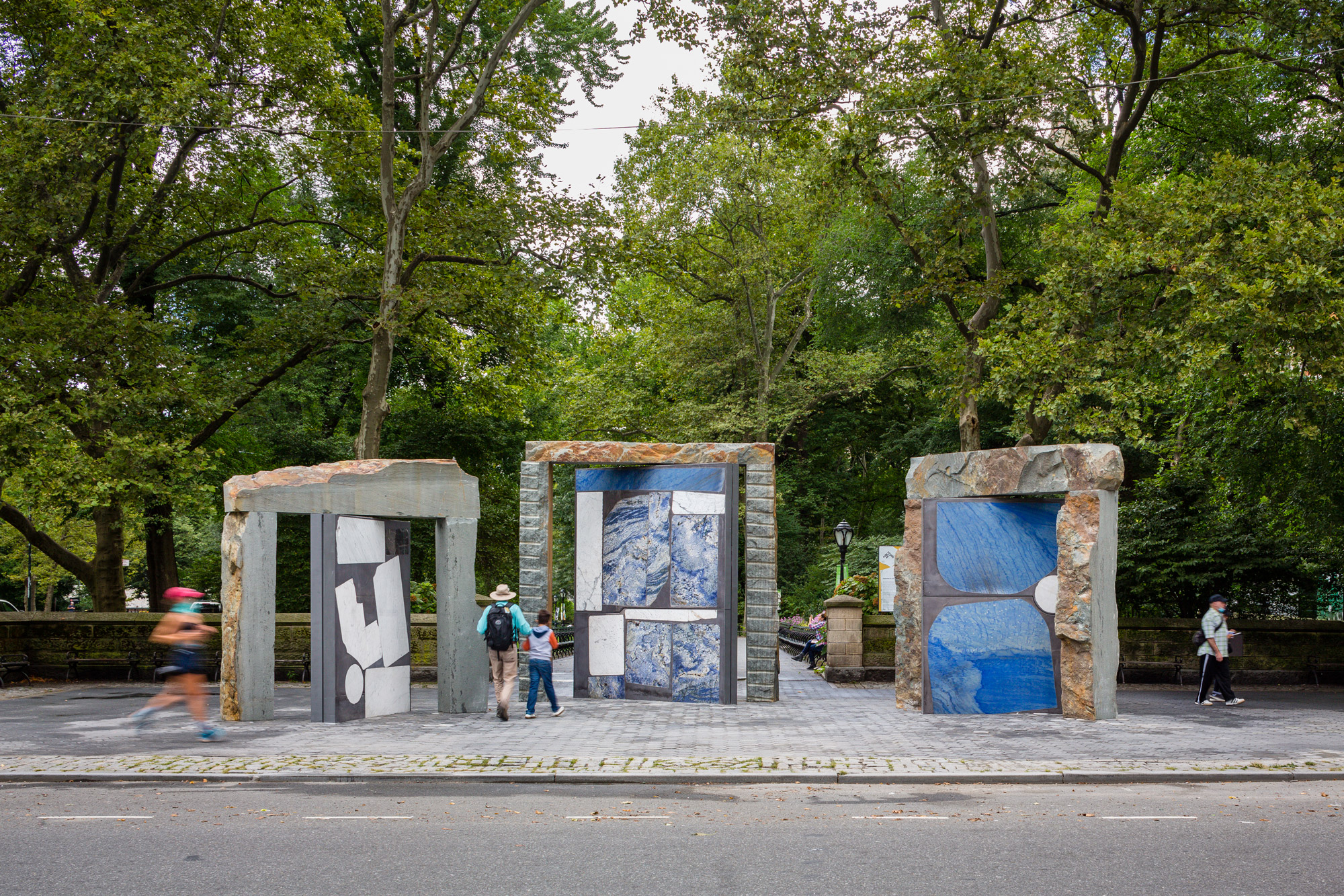 doors of temporary art installations